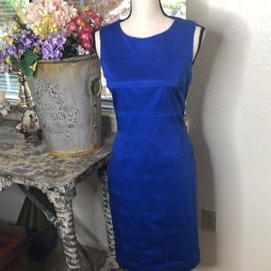 Calvin Klein fitted sheath dress